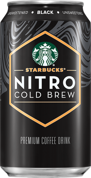 Starbucks Nitro Cold Brew Unsweetened Black - 9.6 oz