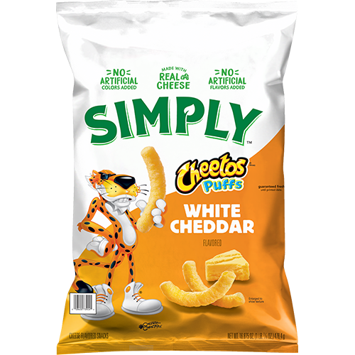 CHEETOS Simply Puffs White Cheddar Cheese