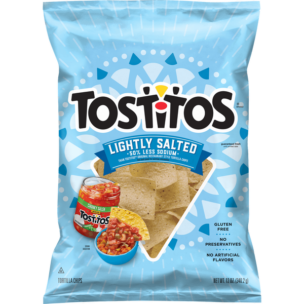 TOSTITOS Lightly Salted