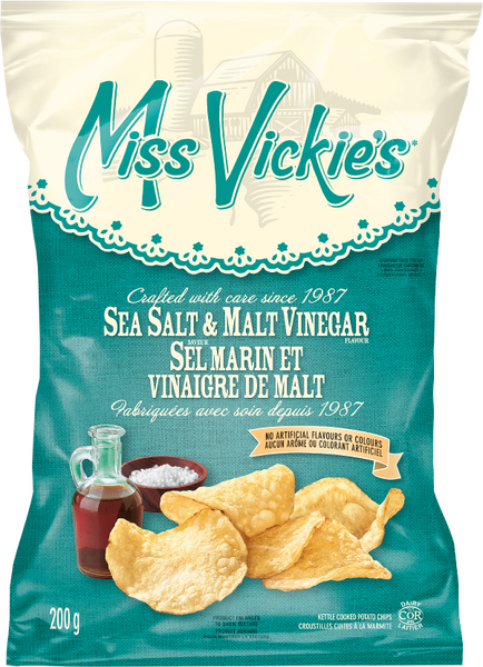 MISS VICKIE’S Sea Salt &amp; Malt Vinegar