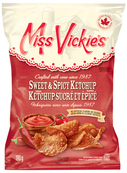 MISS VICKIE’S Sweet &amp; Spicy Ketchup