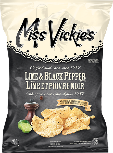 MISS VICKIE’S Lime &amp; Black Pepper